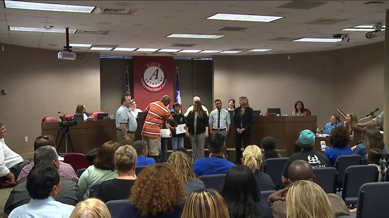 Alvin ISD Board Meeting 6/14/2016