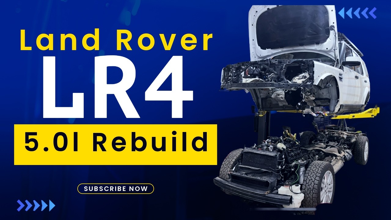 Land Rover 5.0l AJ133 Rebuild Part 3 (Block, Crank, Pistons, & Con Rods)