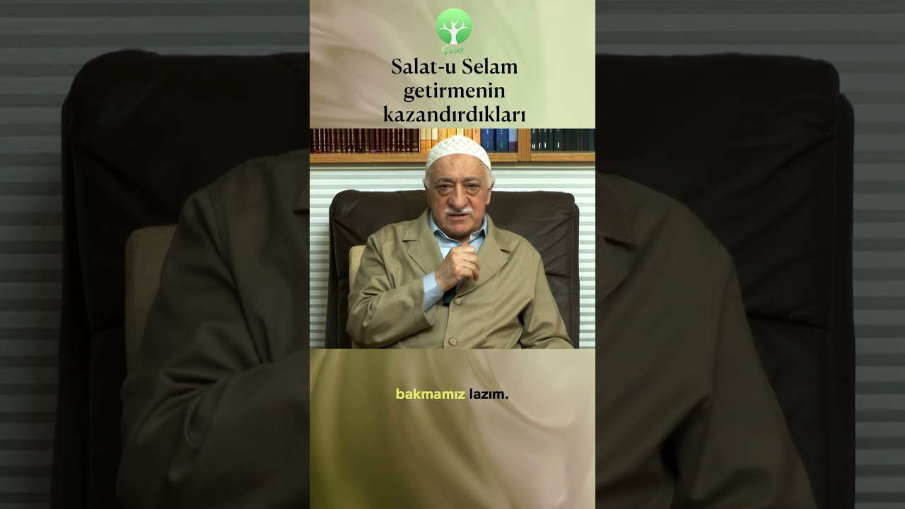 Salat-u Selam getirmenin kazandırdıkları...  #fethullahg&uuml;len #&ccedil;ınarmedya  #cinarmedya