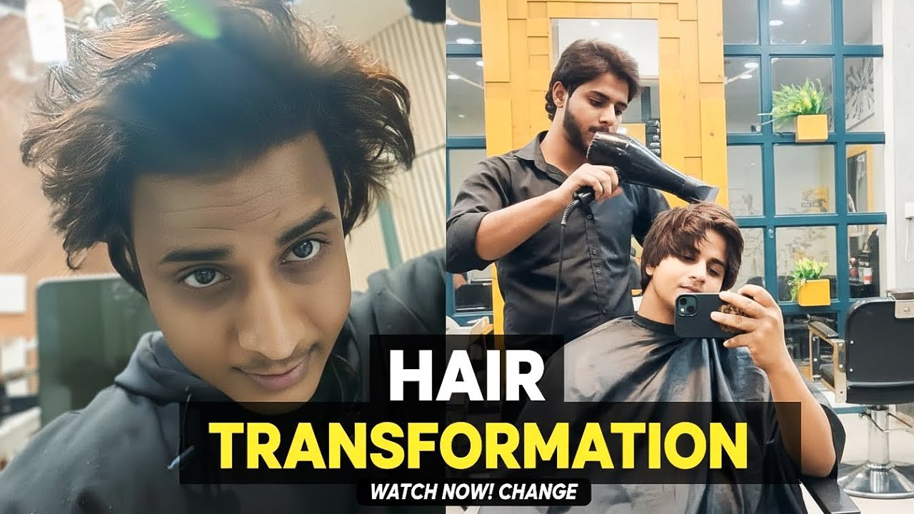 Hair Transformation 2025 | Keratin Treatment & Best Hairstyle for men