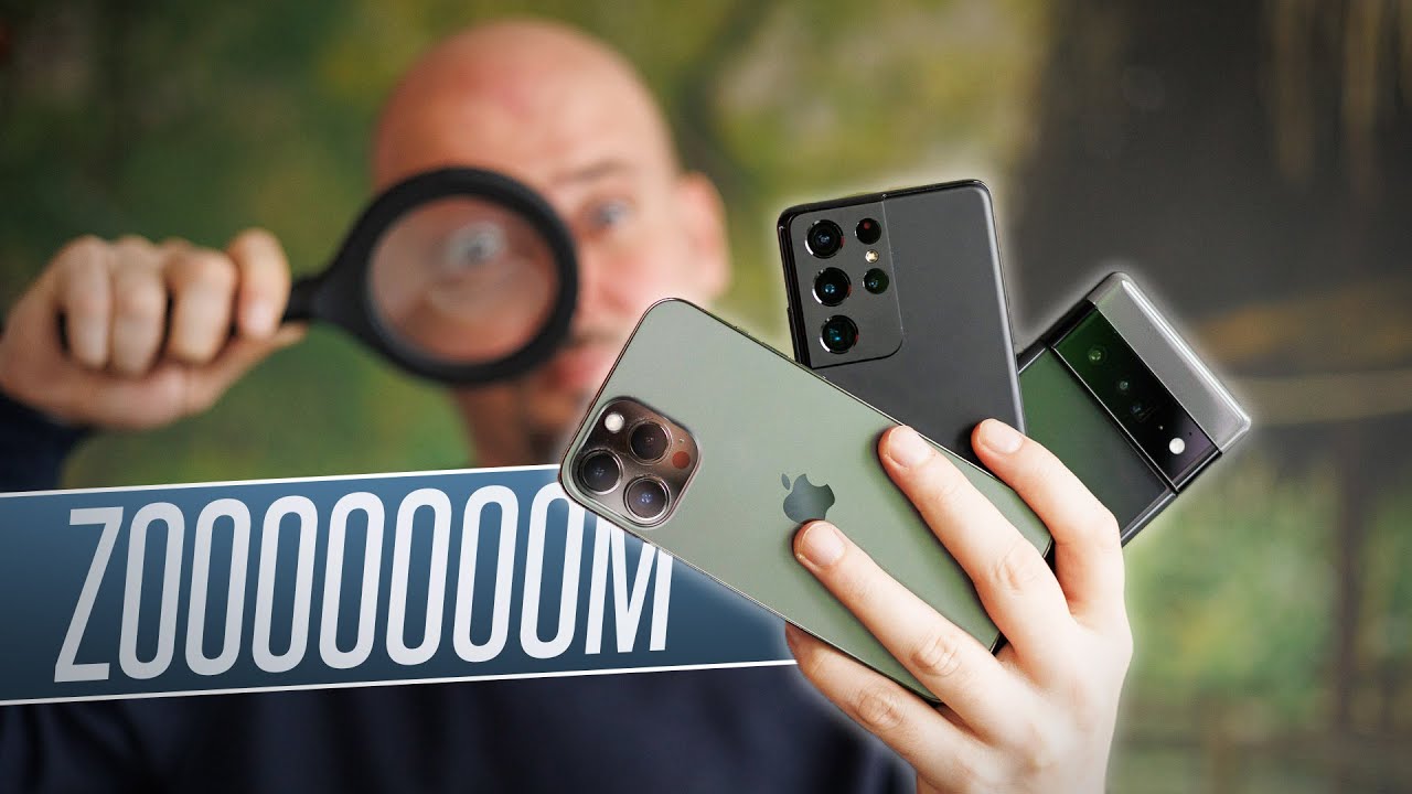 Zoom comparison: Pixel 6 Pro vs Galaxy S21 Ultra vs iPhone 13 Pro Max!
