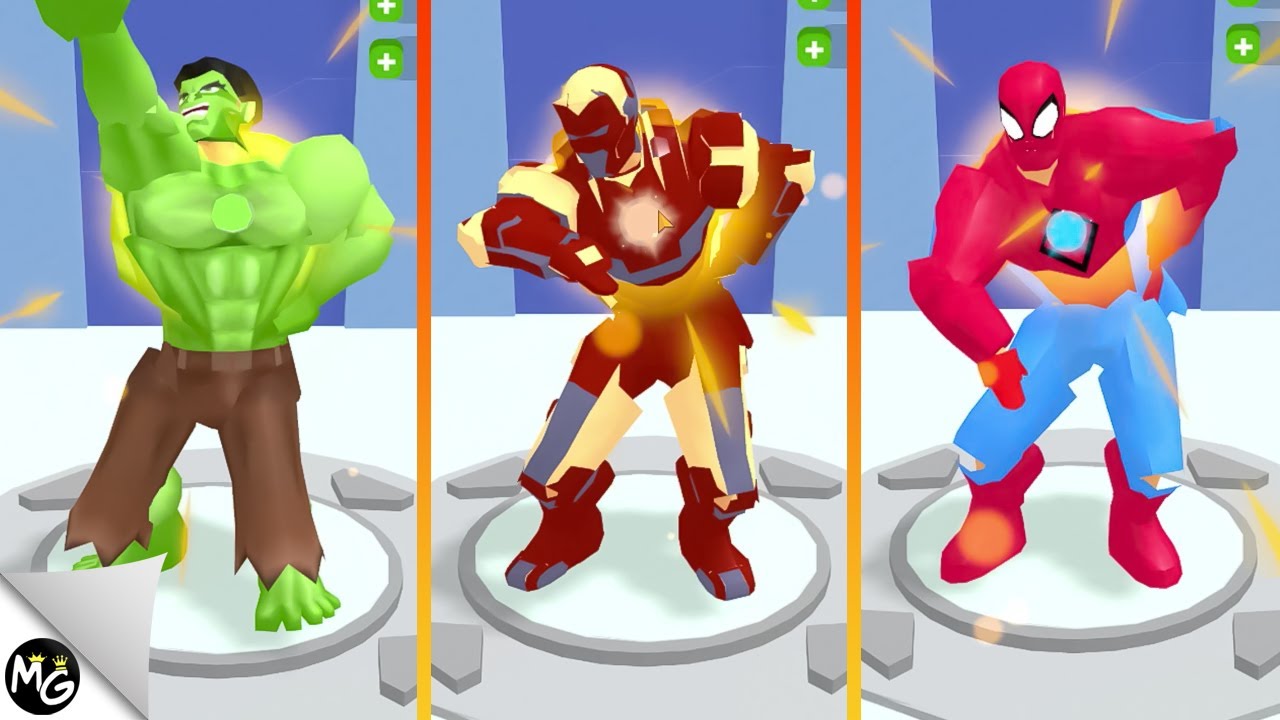 Hulk Iron Man Dan SpiderMan Membuat Robot Untuk Mengalahkan Joker | Musim Gaming