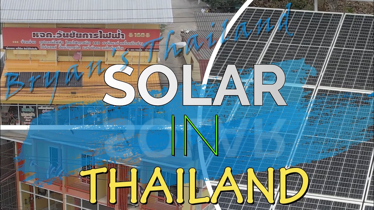 Solar system in Thailand  2020