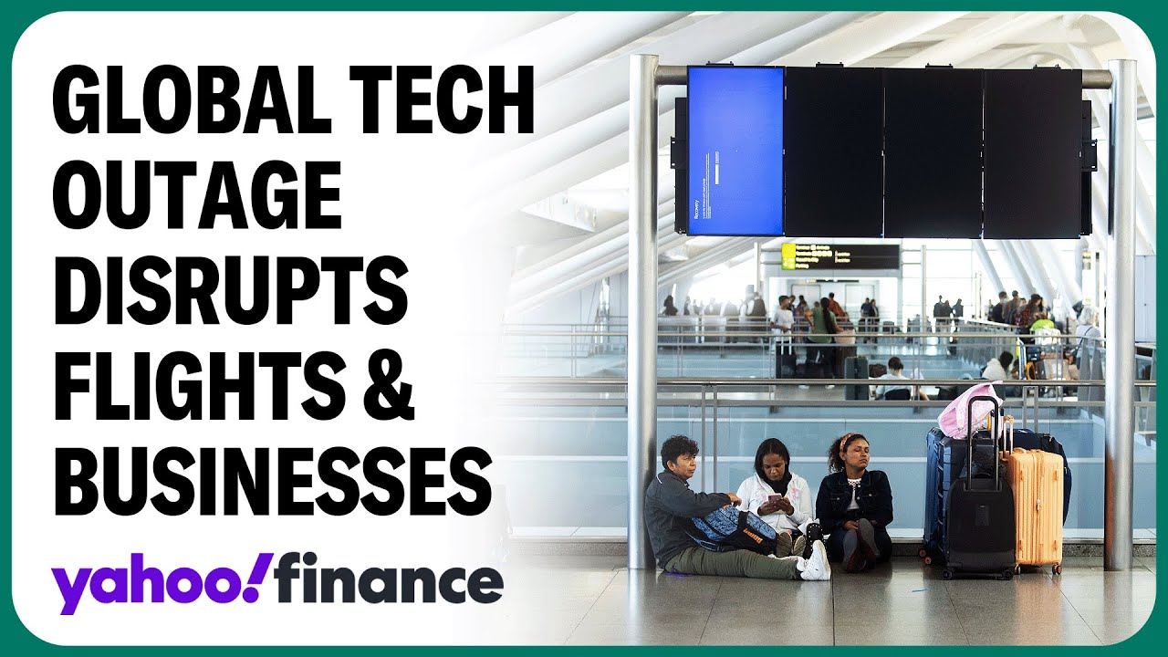 Global tech outage disrupts businesses, flights