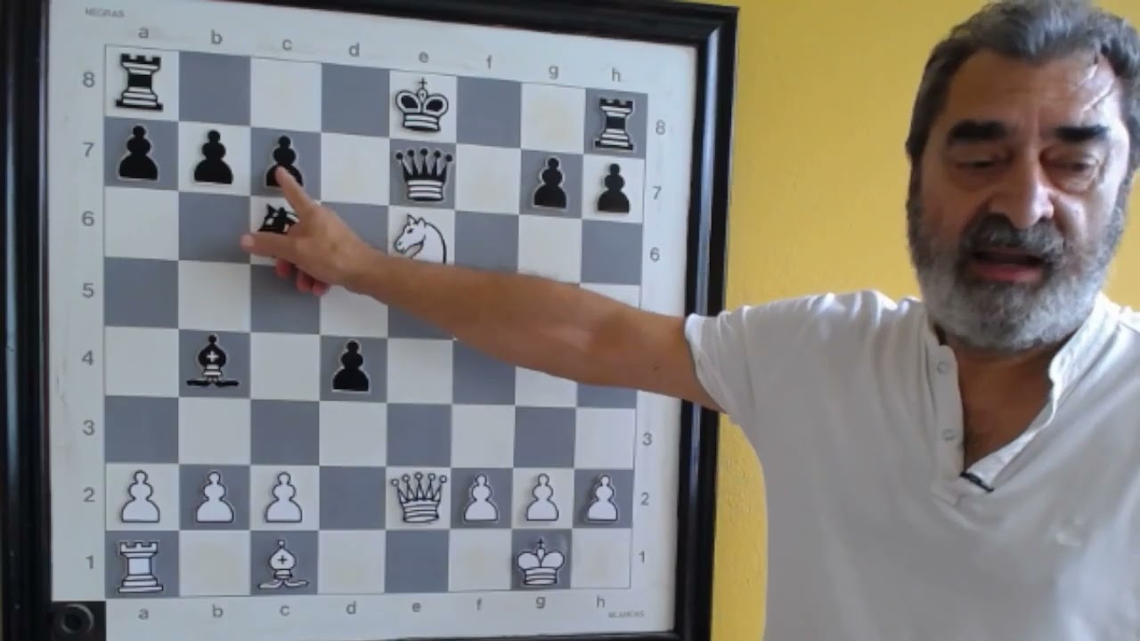 El mate ahogado de Morphy