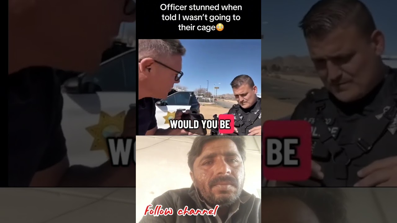 Cop Shocked 😱🚓 After I Refused Their “Cage” 🚫🚔⚖️
