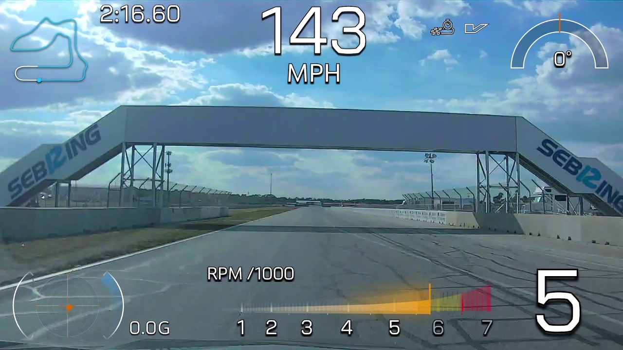 Cadillac CT5-V Blacking at Sebring Fastest Lap