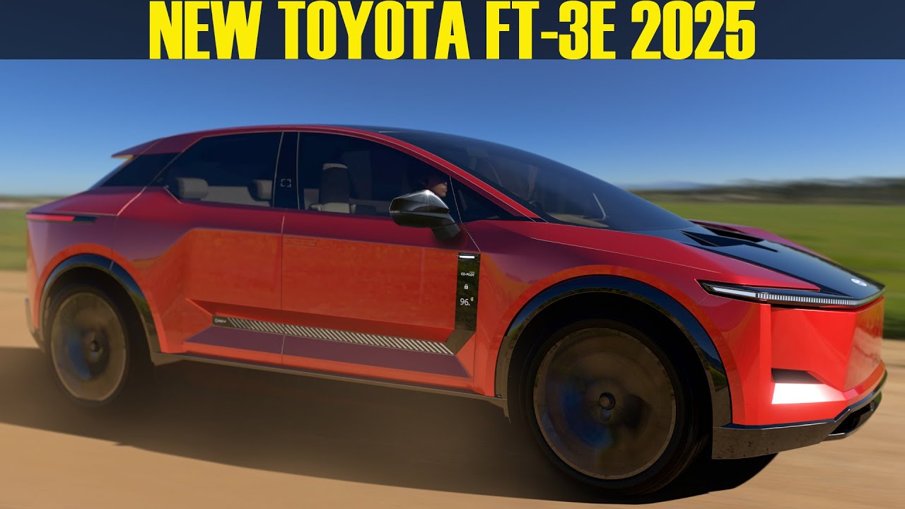 2025-2026 Новый Toyota FT-3e - Электрический аналог будещего RAV-4!?