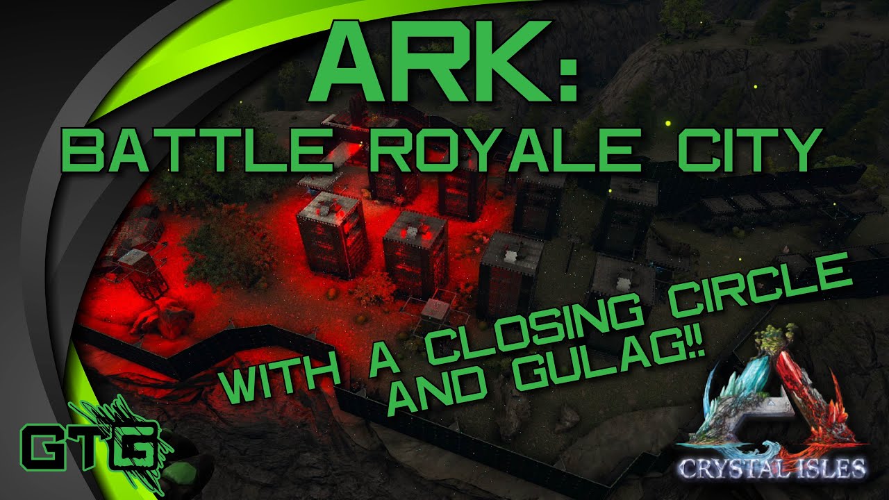 Battle Royale City Tour on Ark: Crystal Isles!
