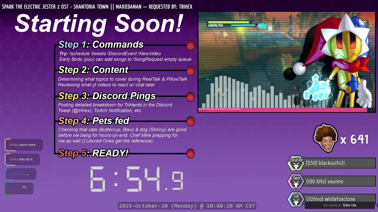 [2025-10-20] Silksong (day 7) + Fitness Update + SSBU Elite + AirBud Reboot + MOST MOGGED EVER Vid