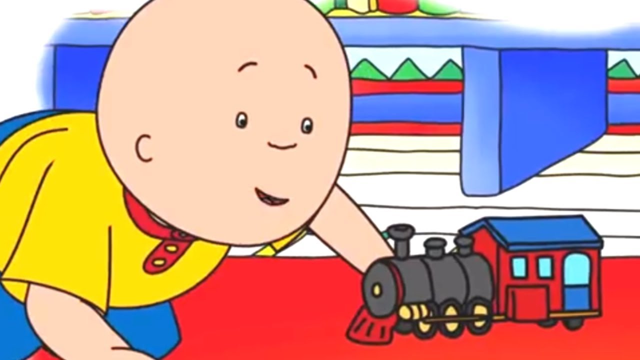 Caillou em Português ★ Caillou e o Trem ★ Compilação de Episódios ★ Desenho Animado