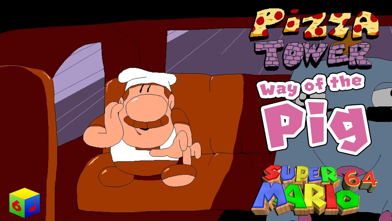 Pizza Tower - Way of the Pig (The Pig City B) | SM64 Remix
