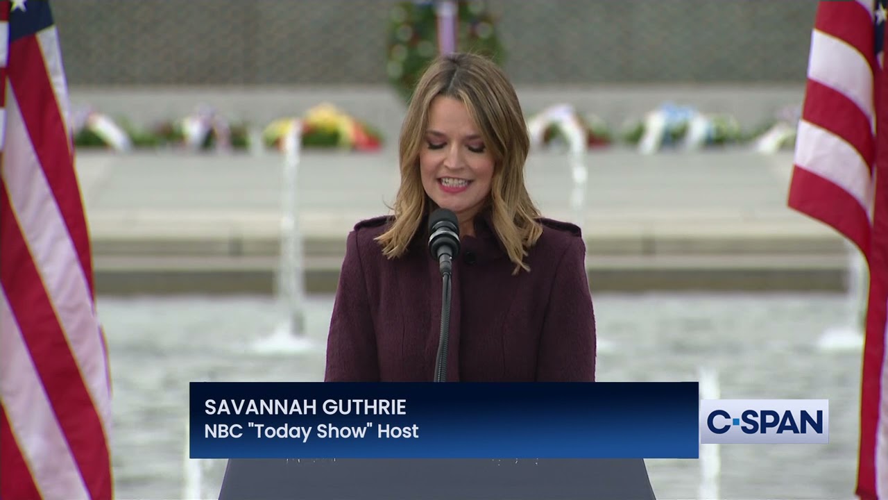 Savannah Guthrie Tribute to Senator Bob Dole