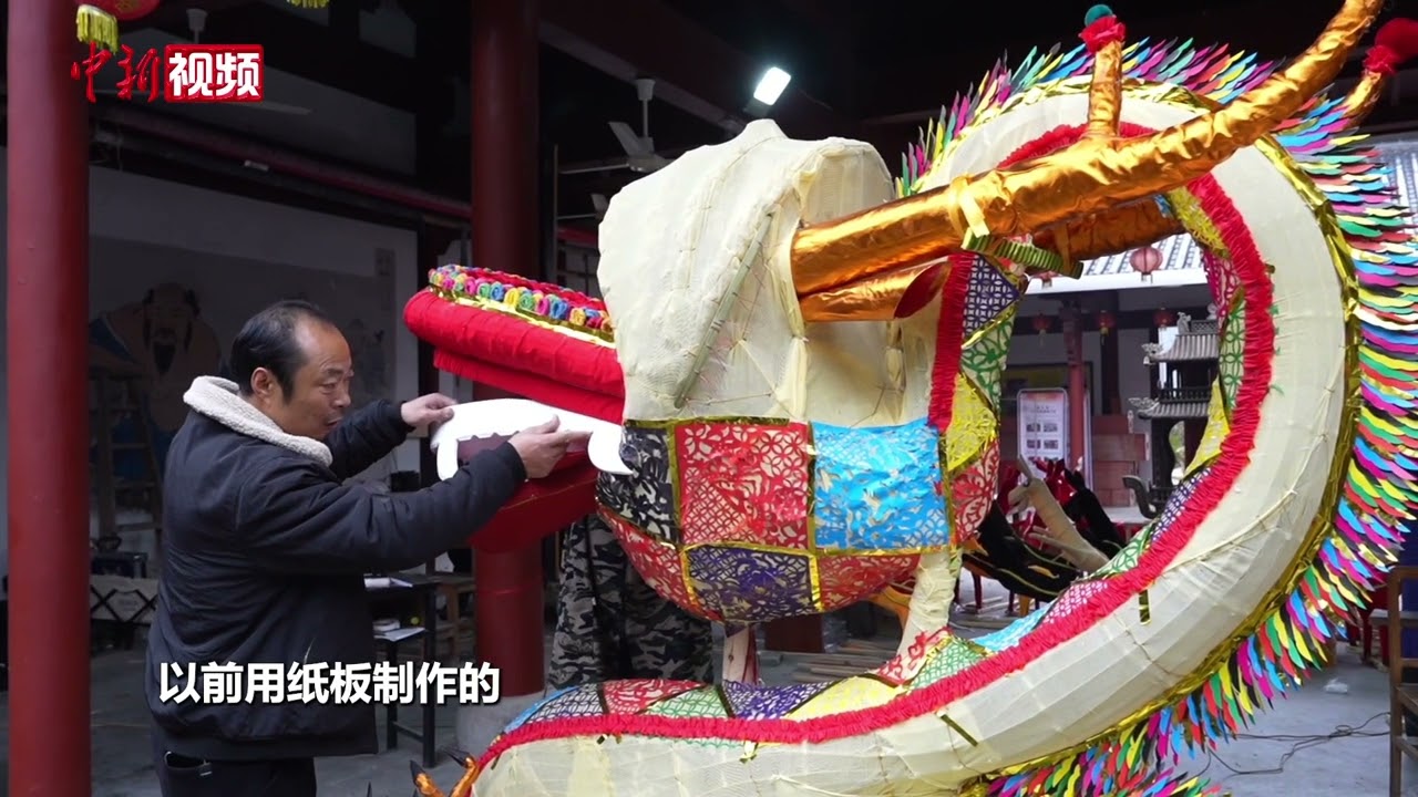 千年龙灯闹新春！浙江杭州河上非遗庆丰年