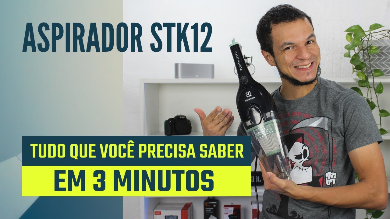 Review Aspirador Vertical Electrolux STK 12 - 13 -13A, Vale cada Centavo? $ Tem Potência? É Prático?
