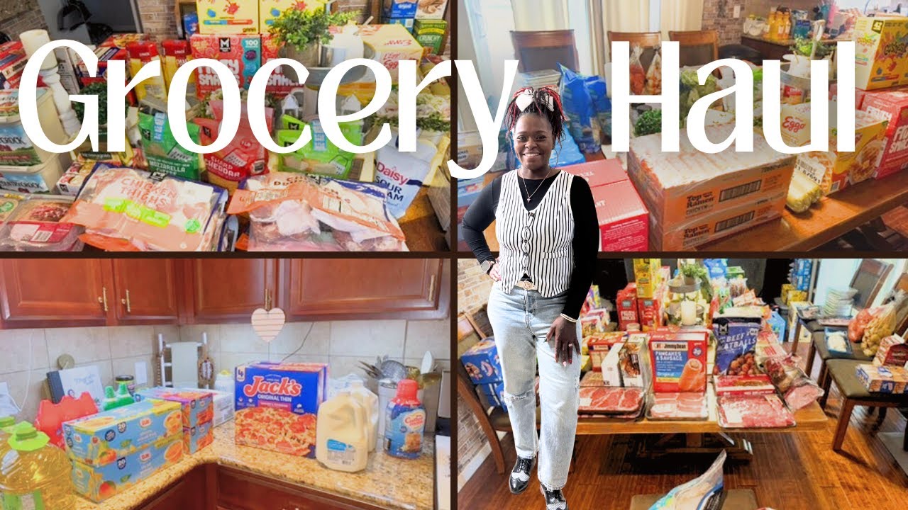 HAPPY NEW YEAR | MONTHLY GROCERY HAUL| BULK GROCERY HAUL FROM SAM'S CLUB