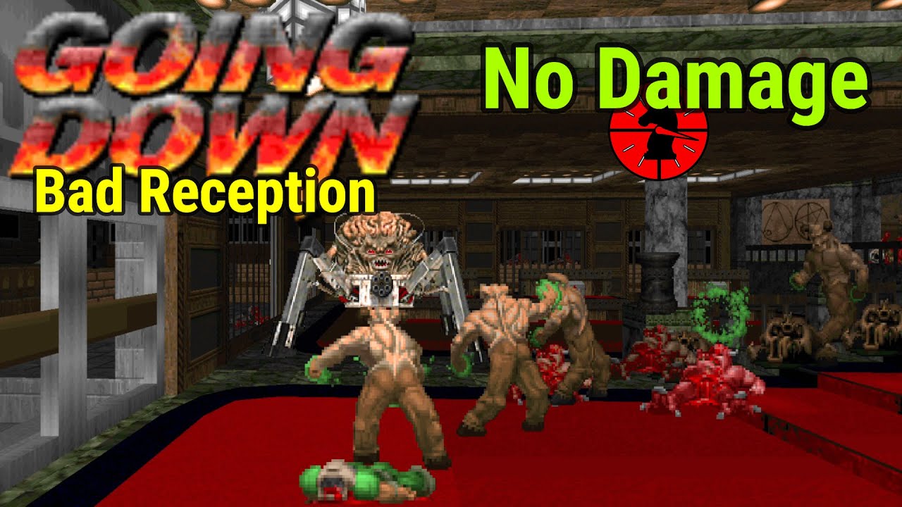 Going Down Map 07 'Bad Reception' No Damage Completion, with Live Commentary & Outtakes.