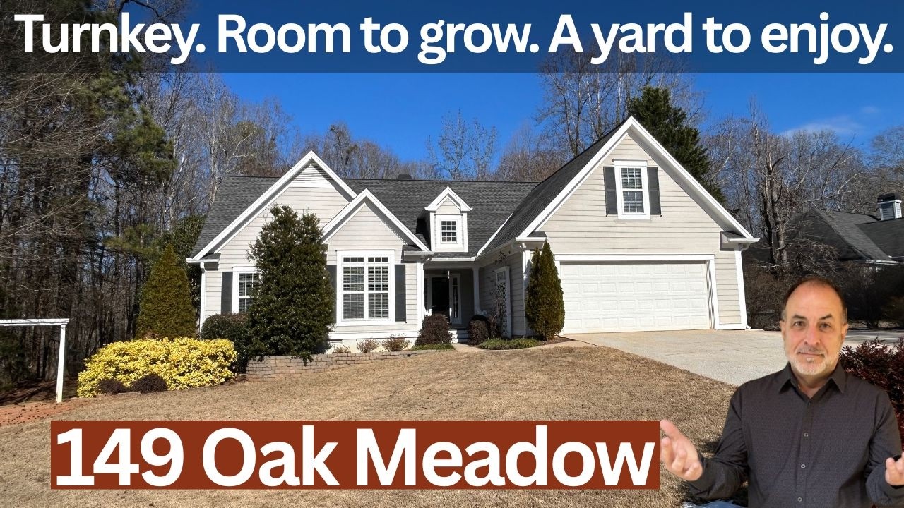 Turnkey. Room to grow. A yard to enjoy.
