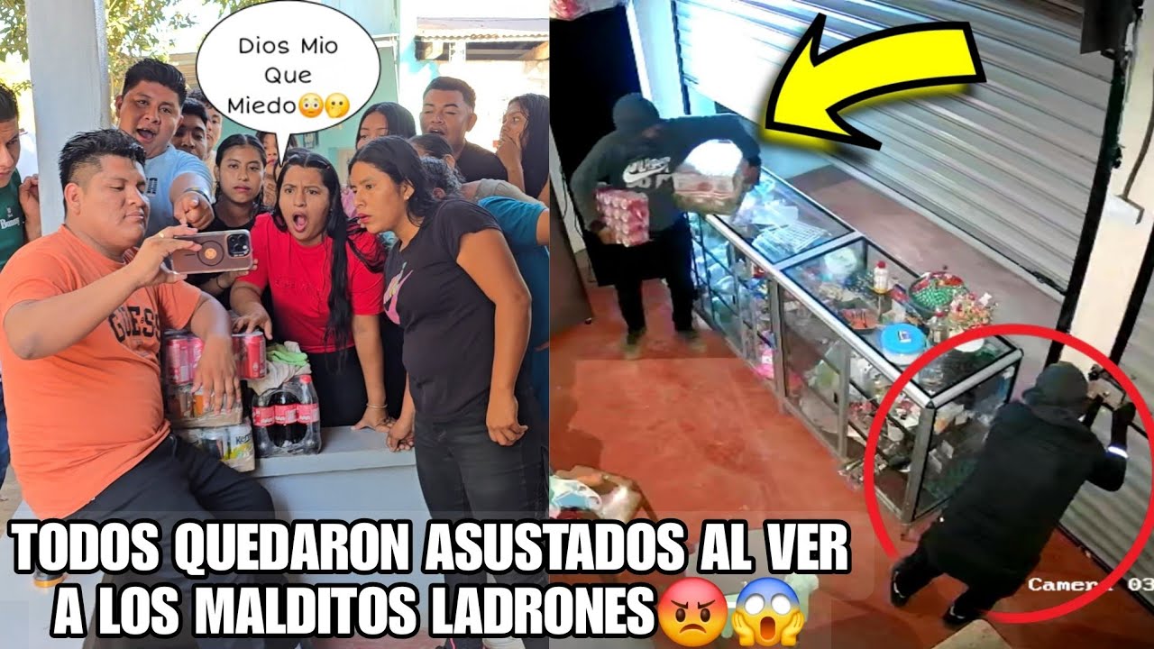 Hoy EDY Le Enseño Atodos Sus Trabajadores El Asalt0 Que Le Hicieron En Su Tienda😱😡Asi Reacciónaron🫢