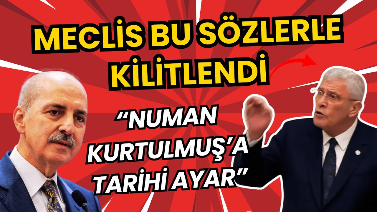 Bu S&ouml;zler Meclisi Dondurdu! Kurtulmuş&rsquo;un Y&uuml;z&uuml;ne Tarihi Ayar!&rdquo;
