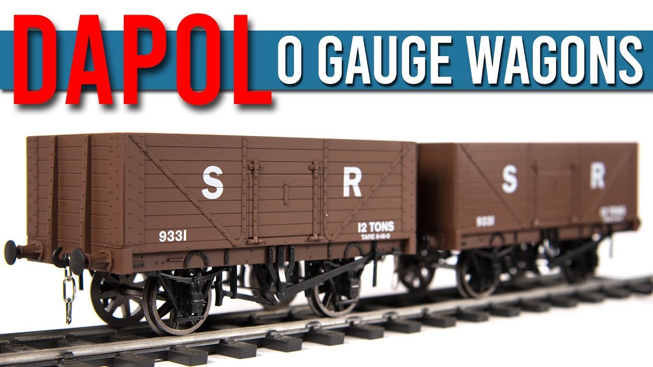 Dapol's O Gauge Open Wagons | Unboxing & Review