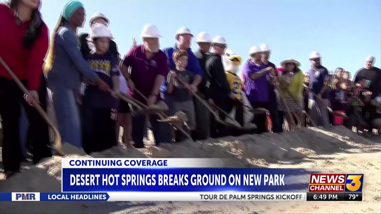 Desert Hot Springs breaks ground on new youth sports park