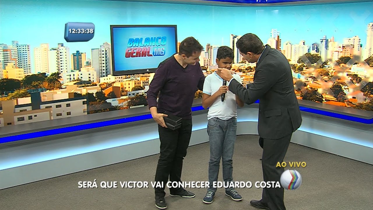 BALANÇO GERAL - Será que Victor vai conhecer Eduardo Costa ?