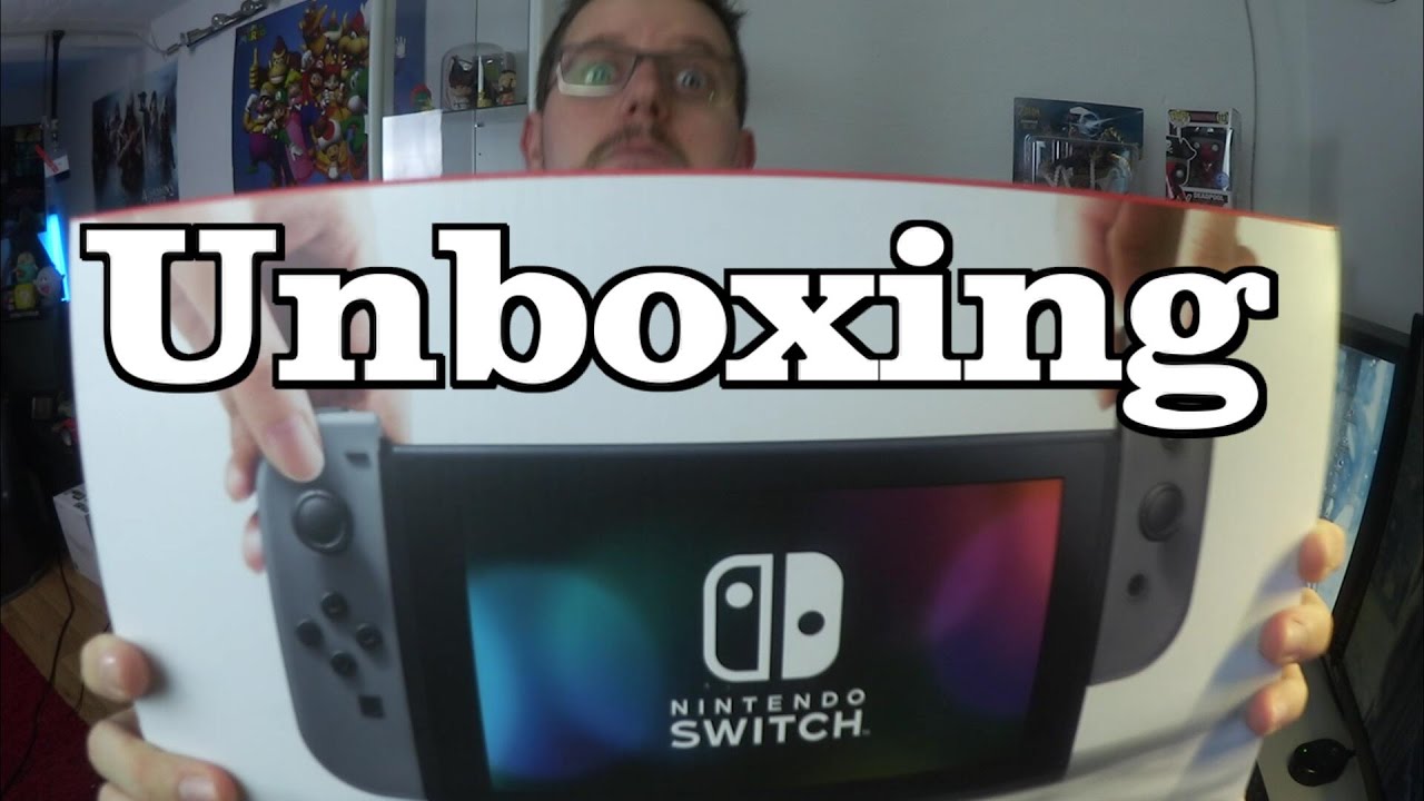 NINTENDO SWITCH UNBOXING (grau/deutsch) // Finchis Welt