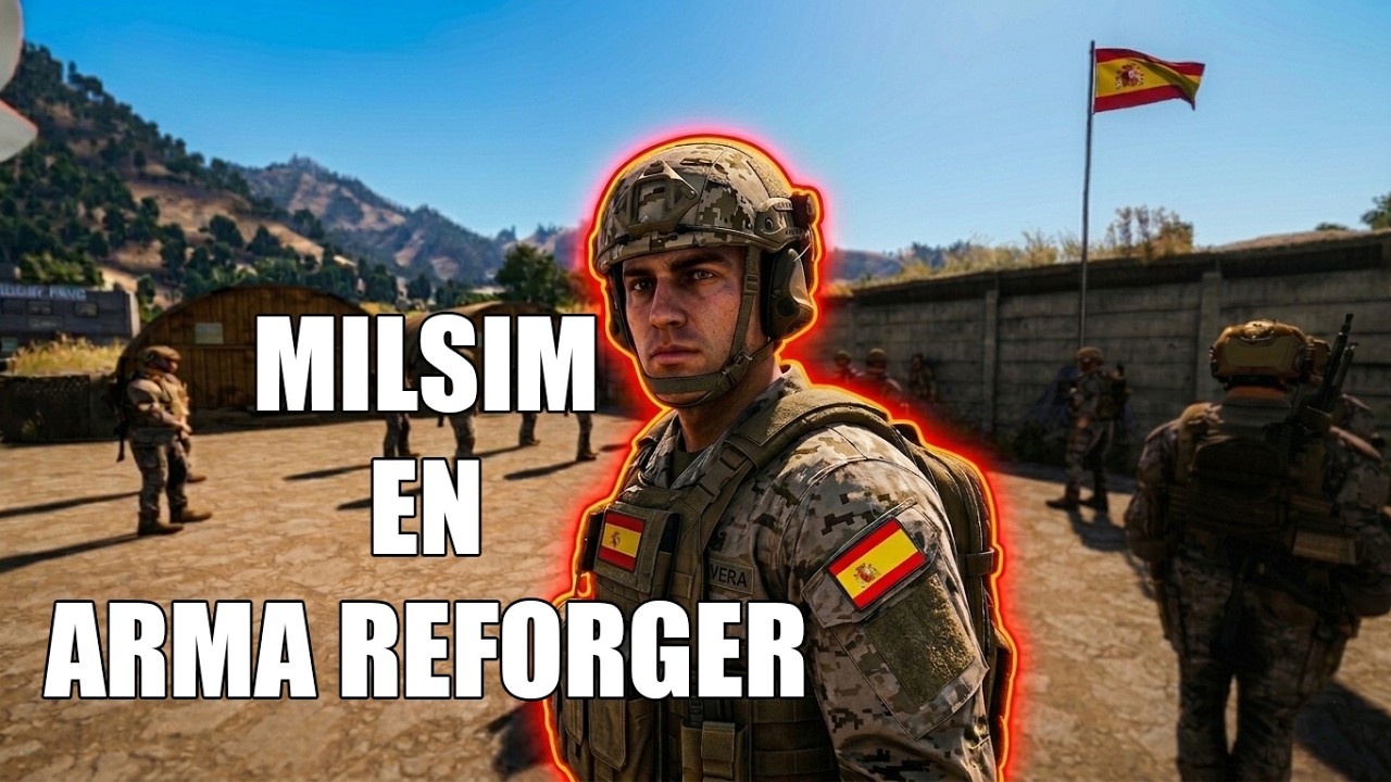 MILITAR ESPA&Ntilde;OL HACE MILSIM EN ARMA REFORGER (1&ordf; COMPA&Ntilde;&Iacute;A POSEID&Oacute;N)