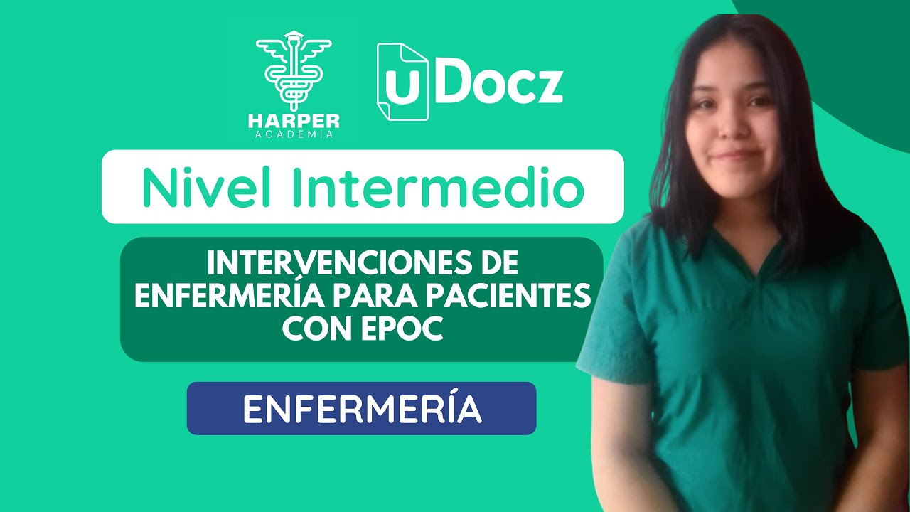 Intervenci&oacute;n para pacientes con EPOC con Harper Academia & uDocz 📚| Nivel intermedio