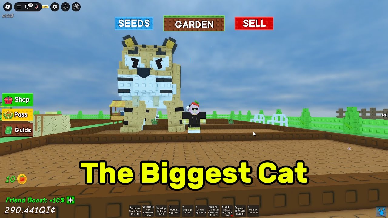 I GOT TOO MUCH PRIZES IN THE SEED STAGES EVENT | Grow a Garden