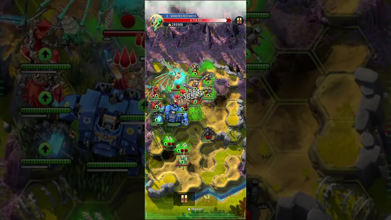 Tacticus - HivecTyran L1 VS Admec 1069k