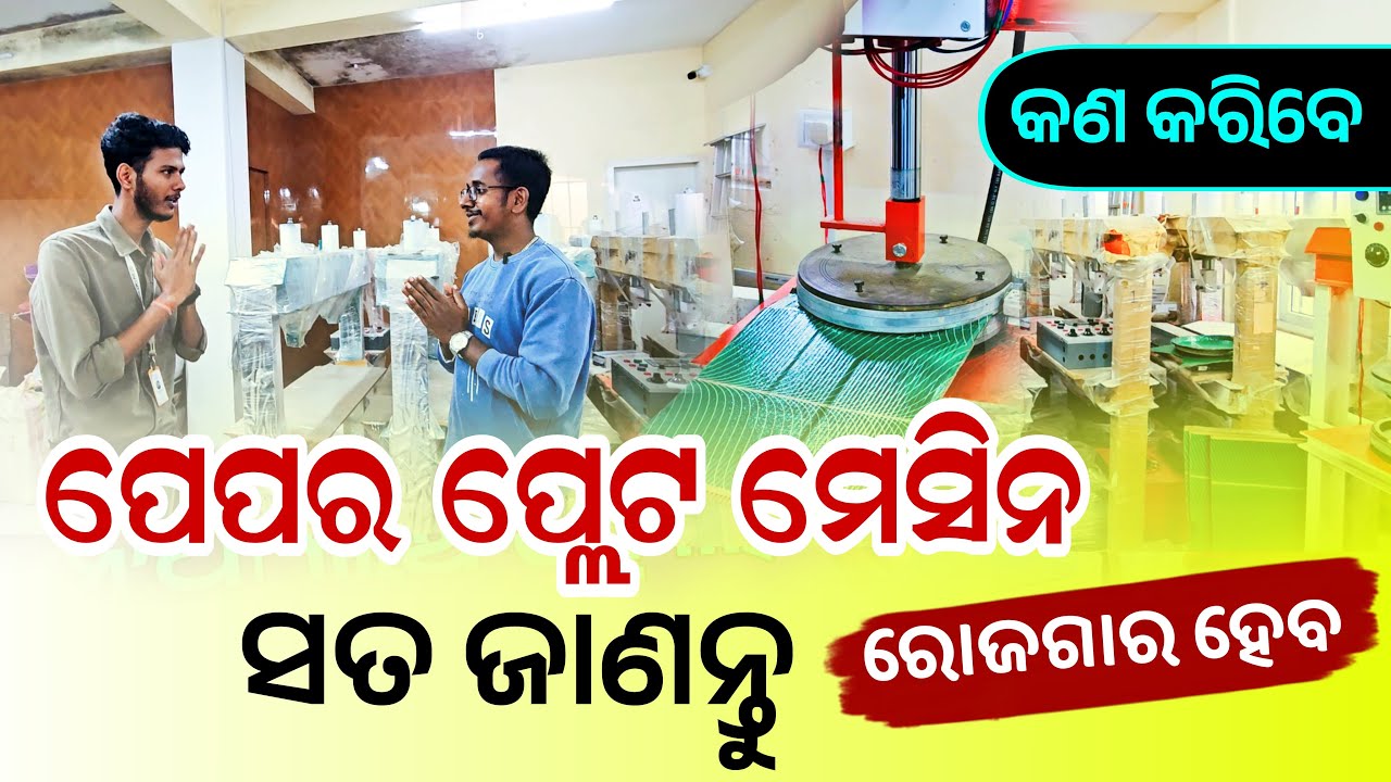 ପେପର ପ୍ଲେଟ ମେସିନ ସତ କଣ | Before Starting Paper Plate Business Most Watch Reality | Paper Plate
