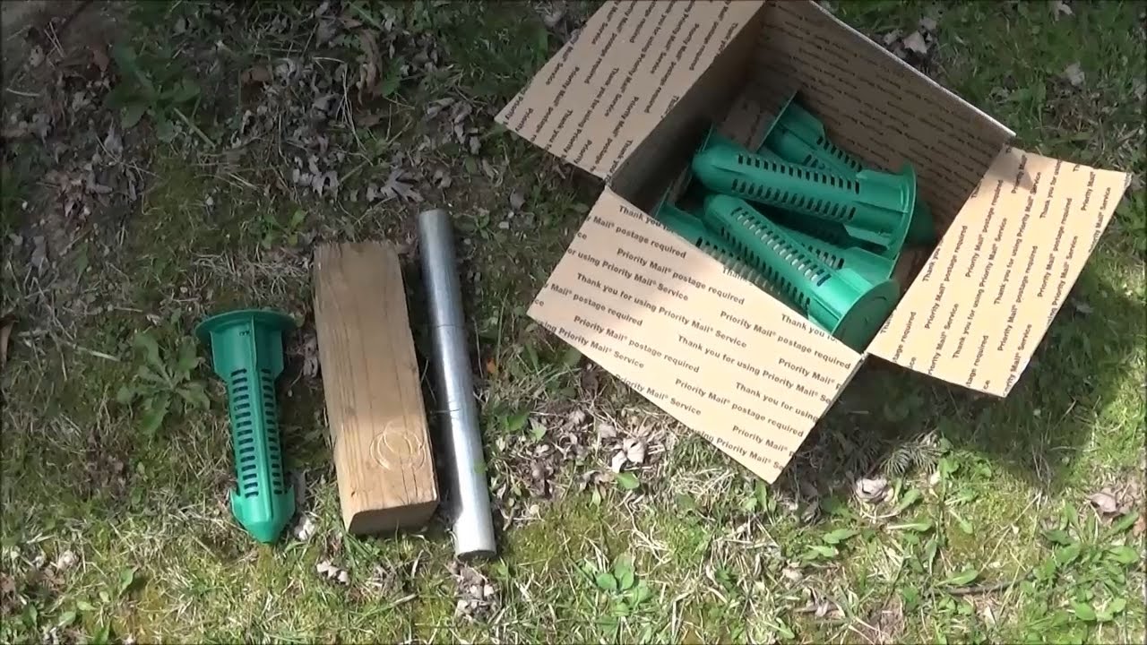 Installing Sentricon Recruit HD Termite Bait stations without an auger