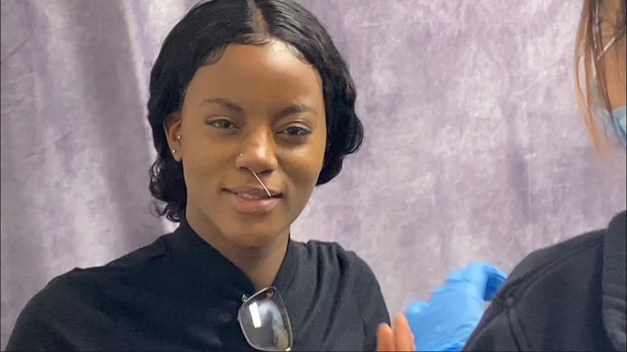 Getting my nose pierced for a second time! **Never again**