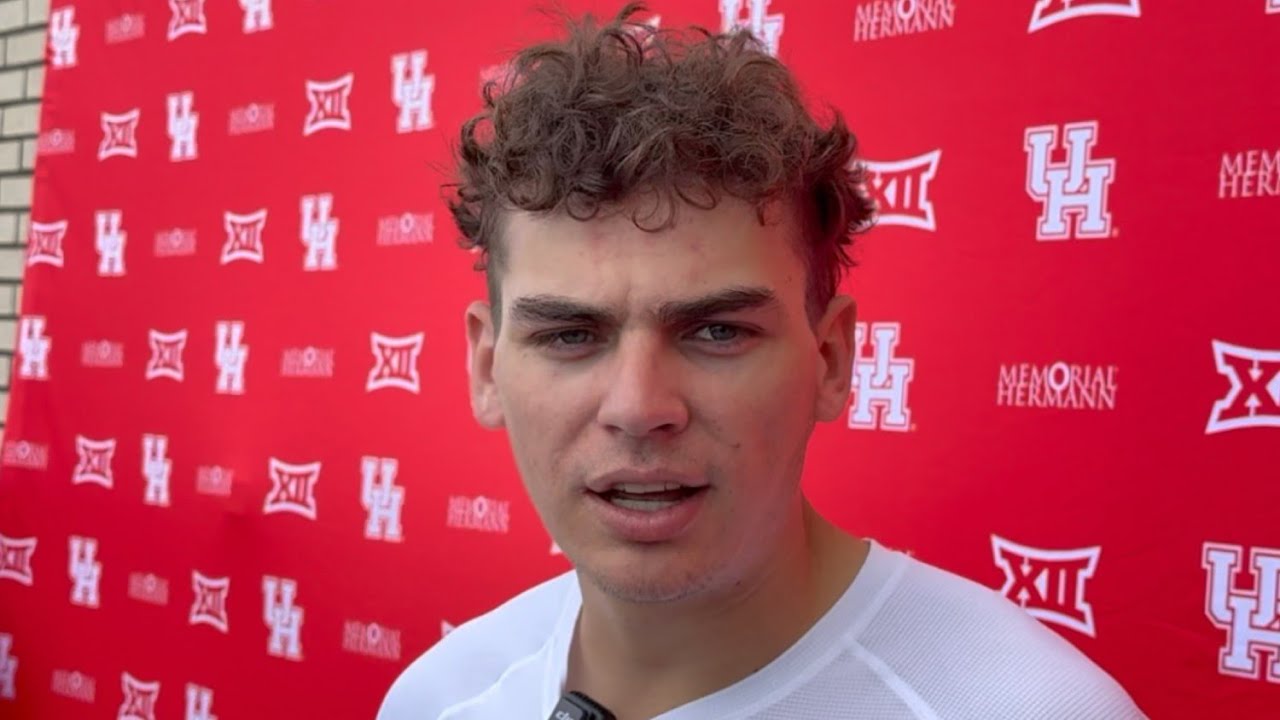 Conner Weigman - 1st day of UH Spring Football