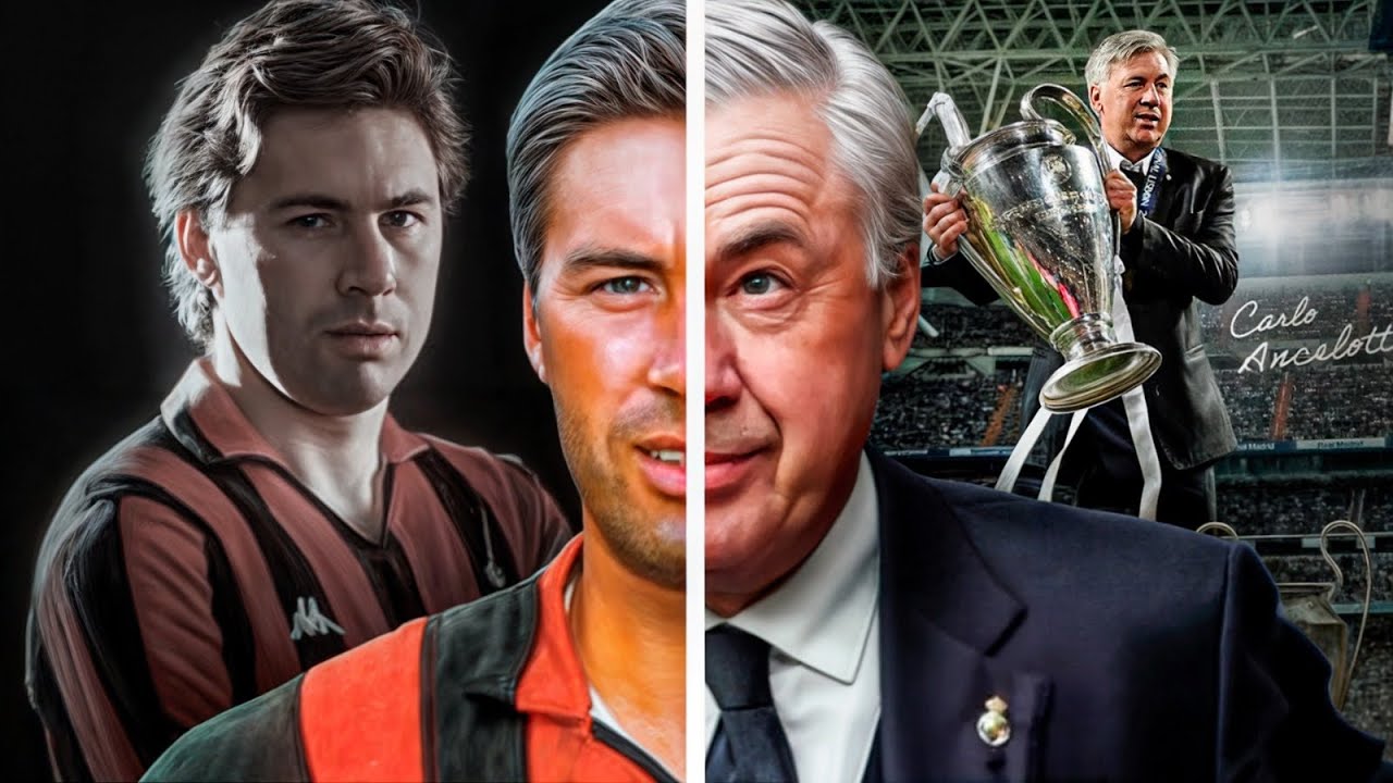 COMO CARLO ANCELOTTI VIROU O MAIOR TREINADOR DA HISTÓRIA? (A vitoriosa história de Ancelotti)