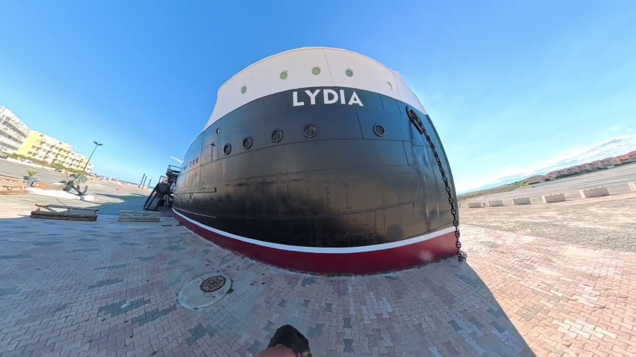 Tour von Aire camping-car Le Goulet nach Leucate +  CHINOK Surf Shop + Barcares zum Schiff LYDIA