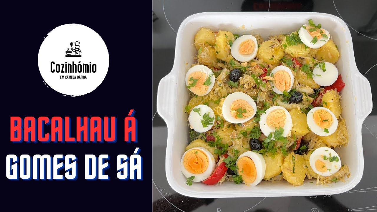 BACALHAU Á GOMES DE SÁ TRADICIONAL | TRADITIONAL GOMES DE SÁ COD, @Cozinhómio