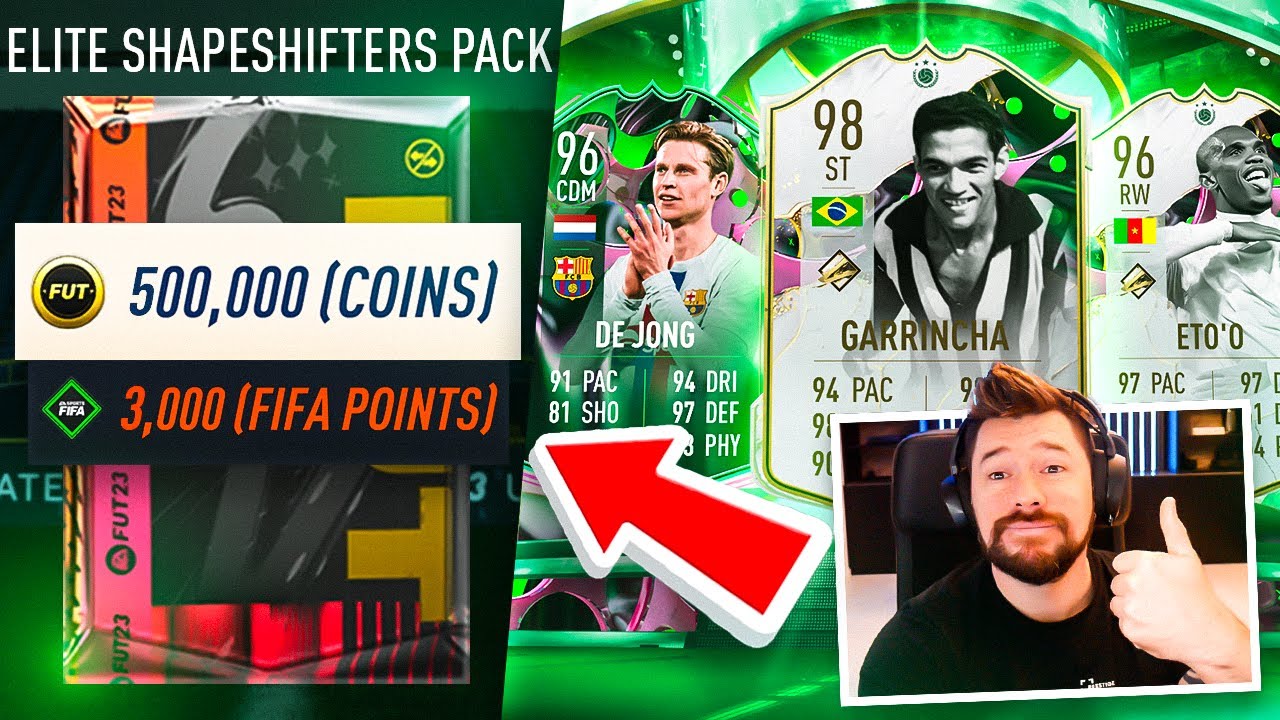 25x 500k ELITE SHAPESHIFTER Packs & Icon Player Picks!!