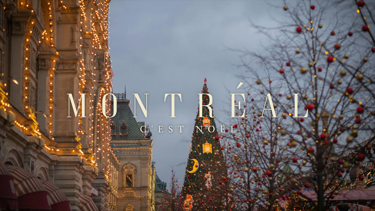 Christmas in Montreal | Cinematic Travel Film (Sony A7S III)
