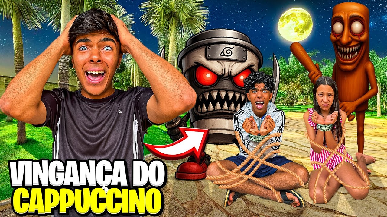O CAPUCCINO ASSASSIN0 VEIO SE VINGAR DO ESTEVÃO!😱 *ele quer a bailarina cappuccina