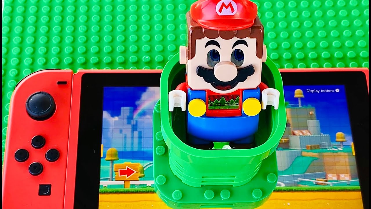 Lego Mario ⚡️ Боузер на Nintendo Switch! Кто победит? #legomario