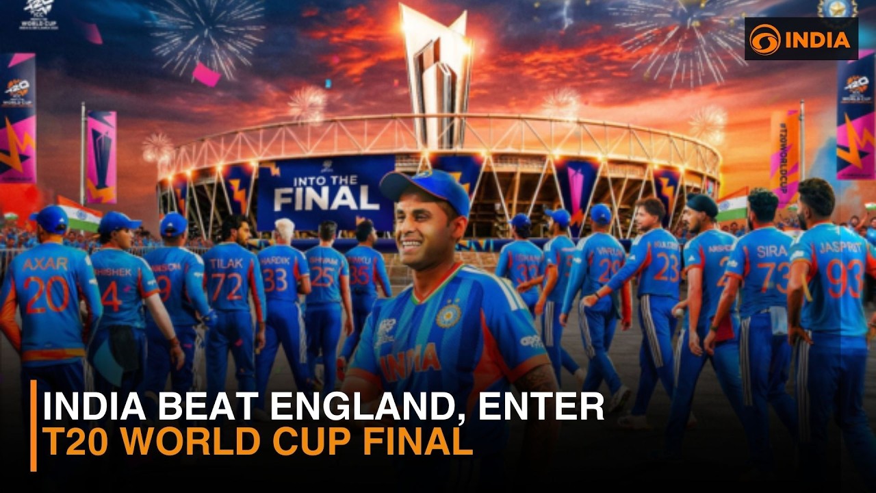 India Beat England, Enter T20 World Cup Final