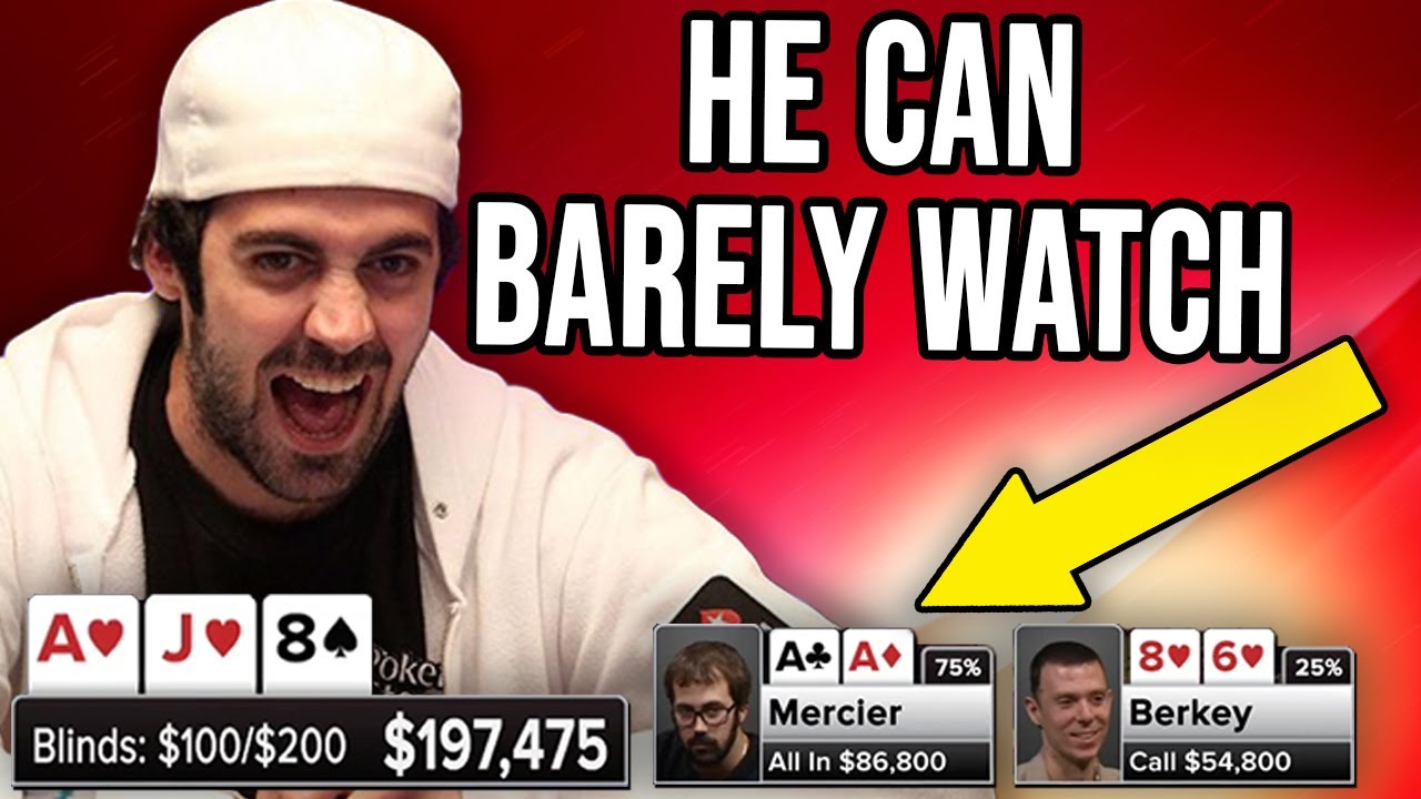 Jason Mercier SWEATING BULLETS for $197,000 | Hand of the Day presented by BetRivers