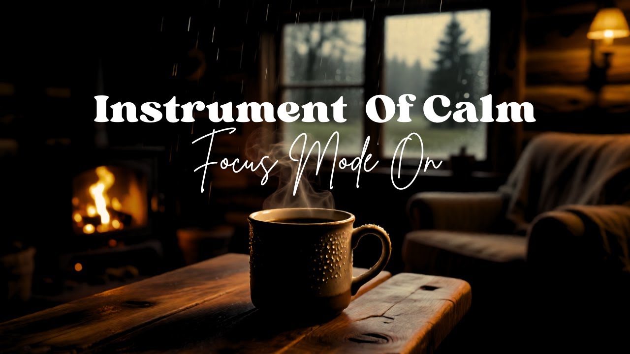 Focus Boost Jazz — Relaxing Smooth Jazz with Fireplace Sounds for Study & Sleep