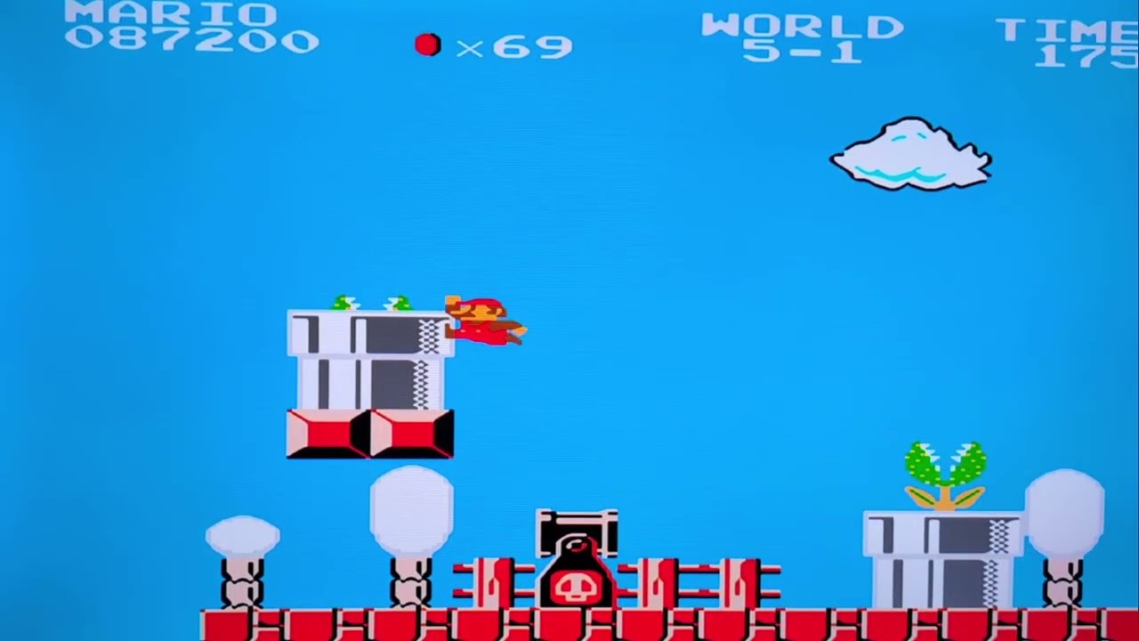 Super Mario Ultimate Hack #supermariobros #game #stage5 #retro #childhood #kids 