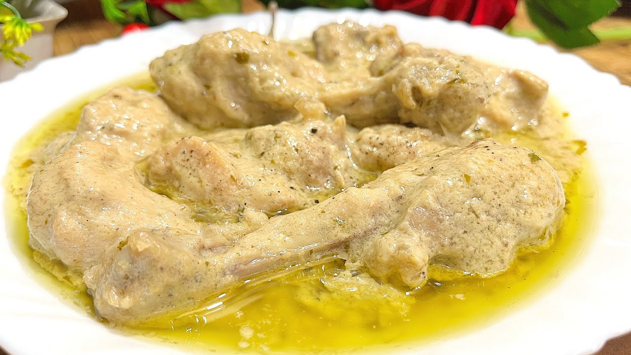 EID Special Chicken Kali Mirch With White Gravy | Restaurant Style Chicken Black Papper