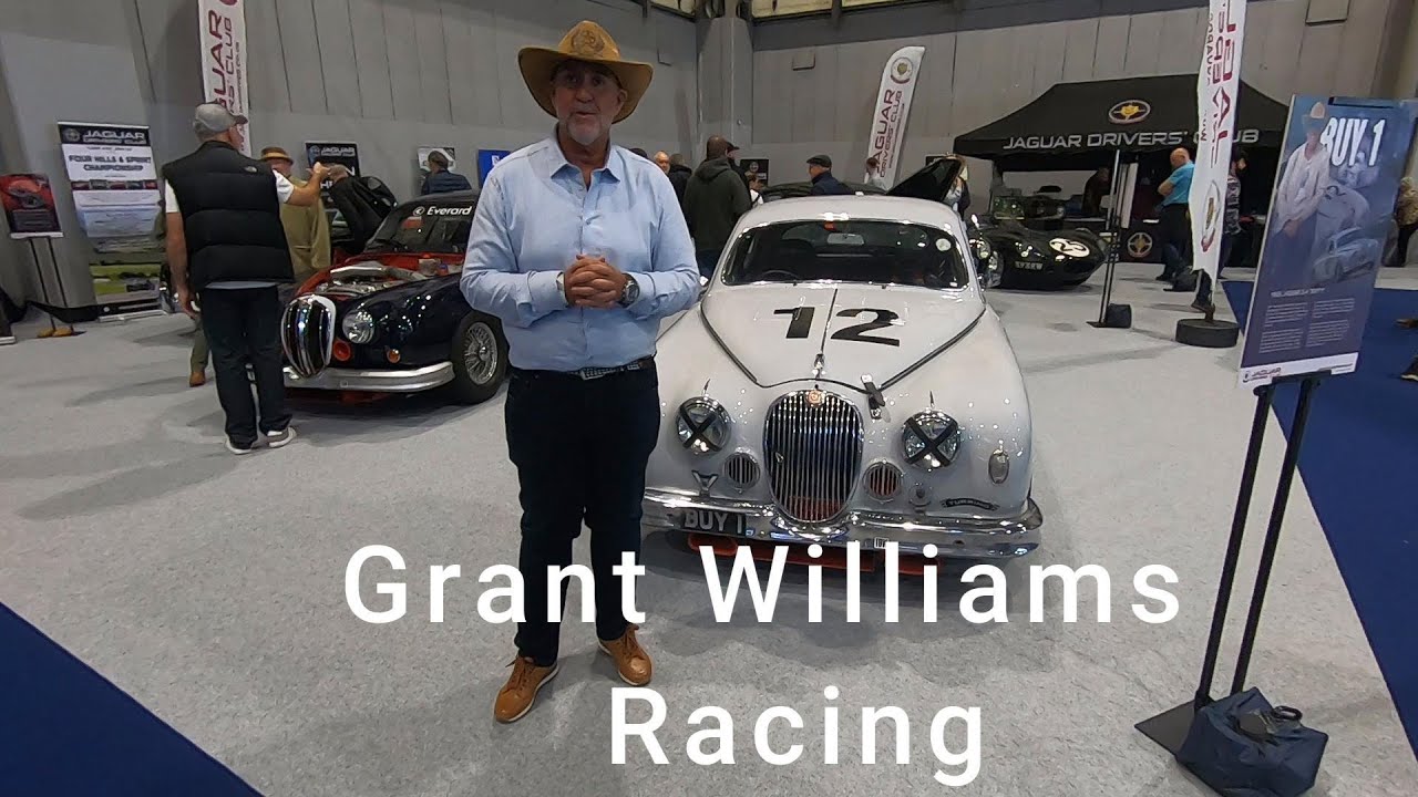 Jaguar Mark 1 Racing Car at the NEC Classic Motor Show