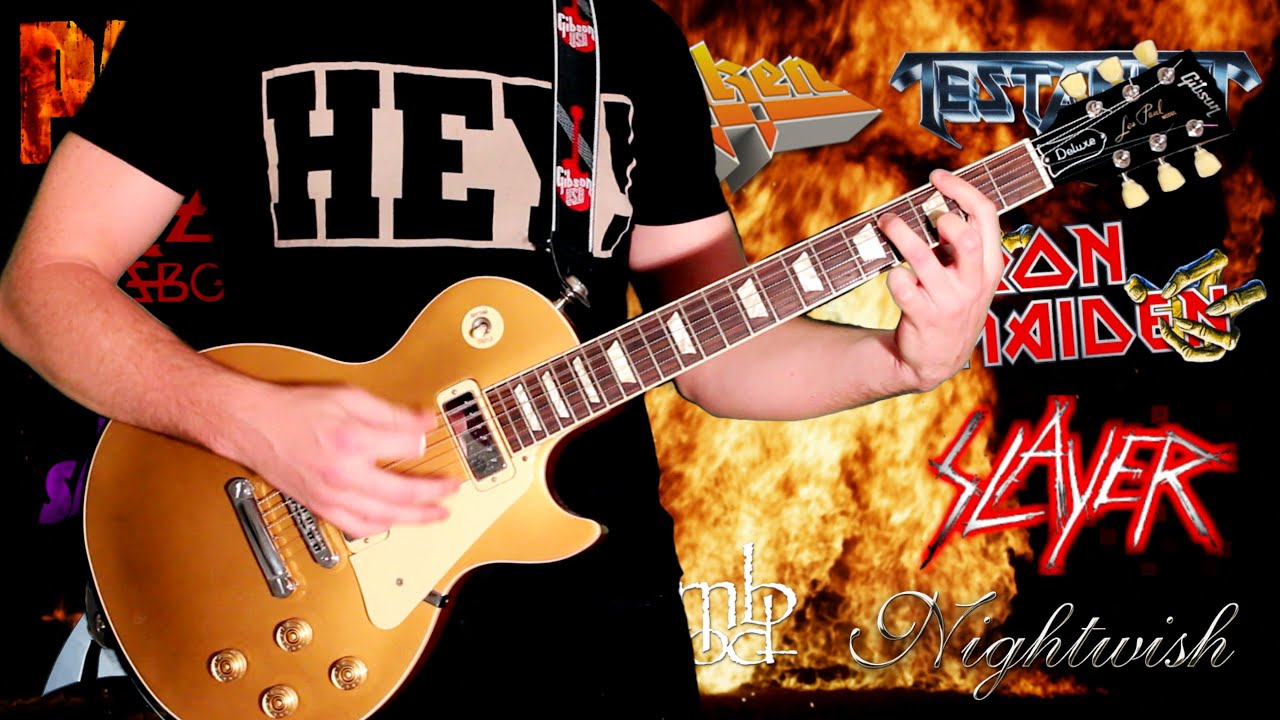 Top 100 Greatest Metal Guitar Riffs!